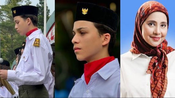 Potret Ganteng & Bule Lennon Putra Ayu Azhari Jadi Pembaca Pembukaan UUD saat Upacara Kemerdekaan RI