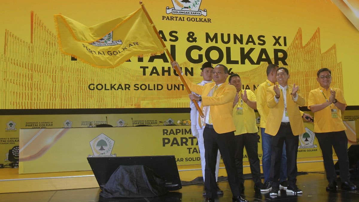 Bahlil Sapa Prabowo di Munas Golkar, Gerindra Anak dari Partai Golkar