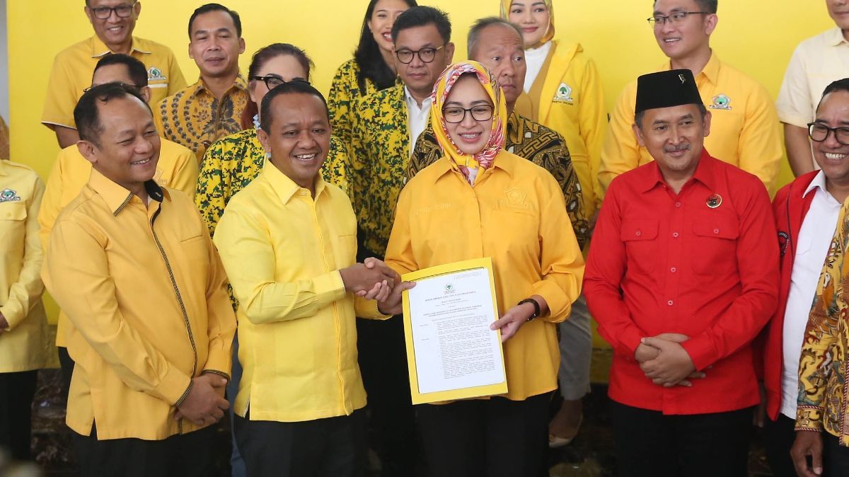 Bahlil Golkar Pilih Usung Airin-Ade di Pilkada Banten