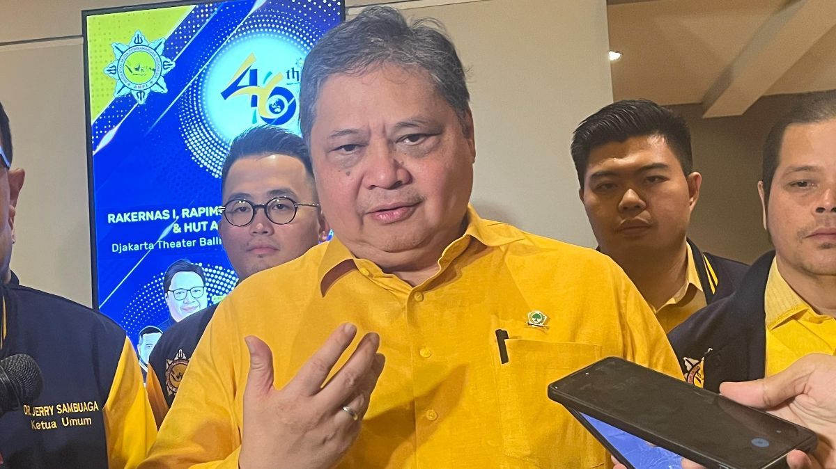 Ketum Golkar Airlangga Bocorkan Cagub Jakarta Didukung KIM Plus