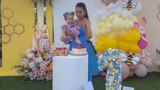 Digelar di Outdoor, 10 Foto Pesta Ulang Tahun Pertama Kamari Anak Jennifer Coppen