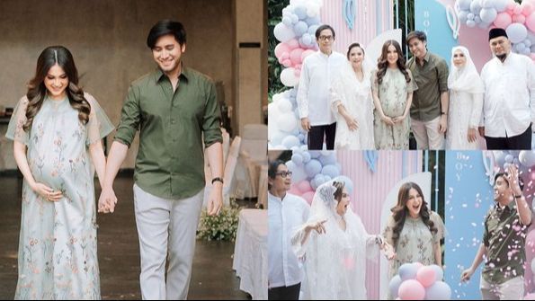 Bakal Dikaruniai Anak Perempuan, Berikut 8 Potret Vicy Melanie Istri Kevin Aprilio Gelar Gender Reveal