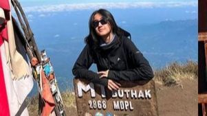 Modal Nekat, Intip Foto-foto Keseruan Keisya Levronka Naik Gunung Butak di Jawa Timur