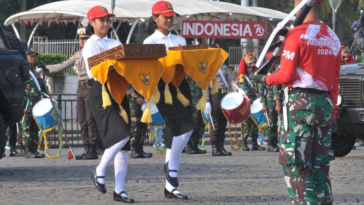 FOTO: Ini Rute Kirab Pengembalian Bendera Merah Putih dan Teks Proklamasi ke Monas yang Digelar Besok