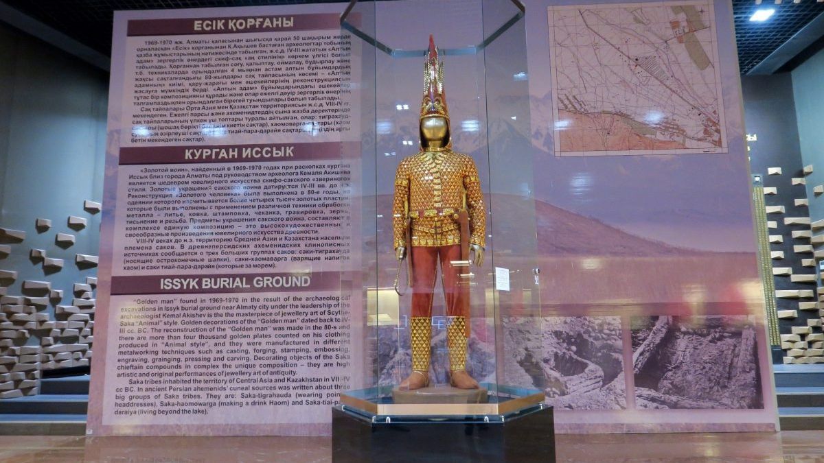 Misteri Sosok 'Manusia Emas' yang Dijuluki Firaun Tutankhamun dari Kazakhstan, Dikubur dengan 4.000 Ornamen Emas