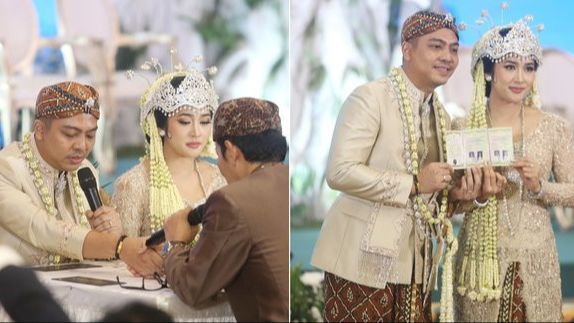 8 Potret Mewah Akad Nikah Ade Govinda dan Indi Arisa, Mas Kawin Sesuai Tanggal Pernikahan