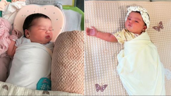 Cantik dan Menggemaskan, Potret Baby Zeya ANak Tengku Dewi dan Andrew Andika yang Curi Perhatian