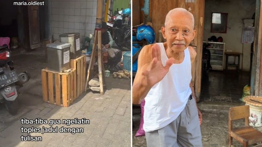 Wanita Ini Temui Toko Kopi Bubuk Arabika Unik di Pasar Semarang, Penjualnya Ternyata Kakek Usia 88 Tahun