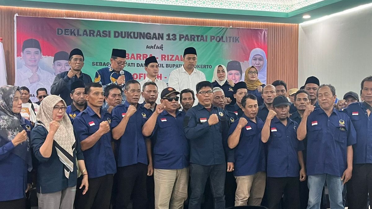 Pilkada Mojokerto, Gus Barra-Rizal Klaim Diusung 13 Parpol