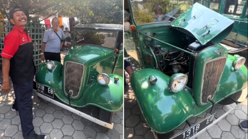 Kondisinya Masih Bagus dan Elegan, Potret Mobil Tahun 1938 Ini Curi Perhatian