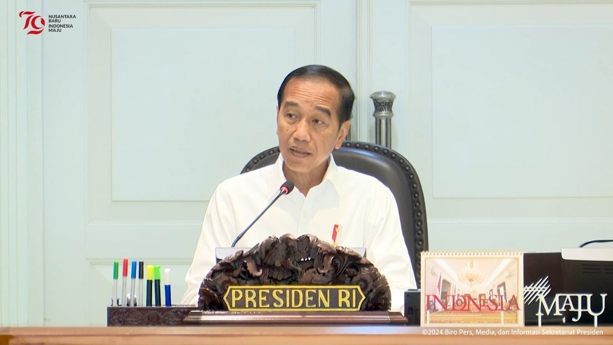 Gelar Ratas, Jokowi Minta RAPBN 2025 Akomodasi Semua Program Presiden ...