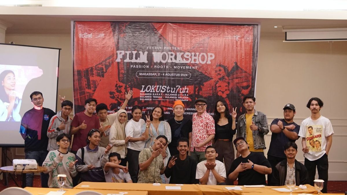 Antusias Sineas Berbakat Hadiri Workshop Fesbul di Kota Makassar