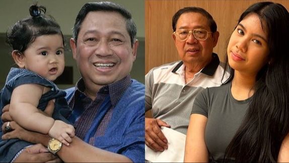 Potret Transformasi Aira Yudhoyono Bersama Sang Kakek SBY, Dekat dari Kecil Langgeng Hingga Kini