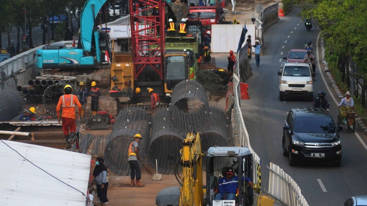 FOTO: Melihat Progres LRT Veledrome-Manggarai Sudah Mencapai 23 Persen