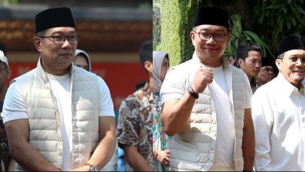 Ridwan Kamil Tampil Casual dengan Vest Parasut: 8 Potret Gaya yang Jadi Sorotan