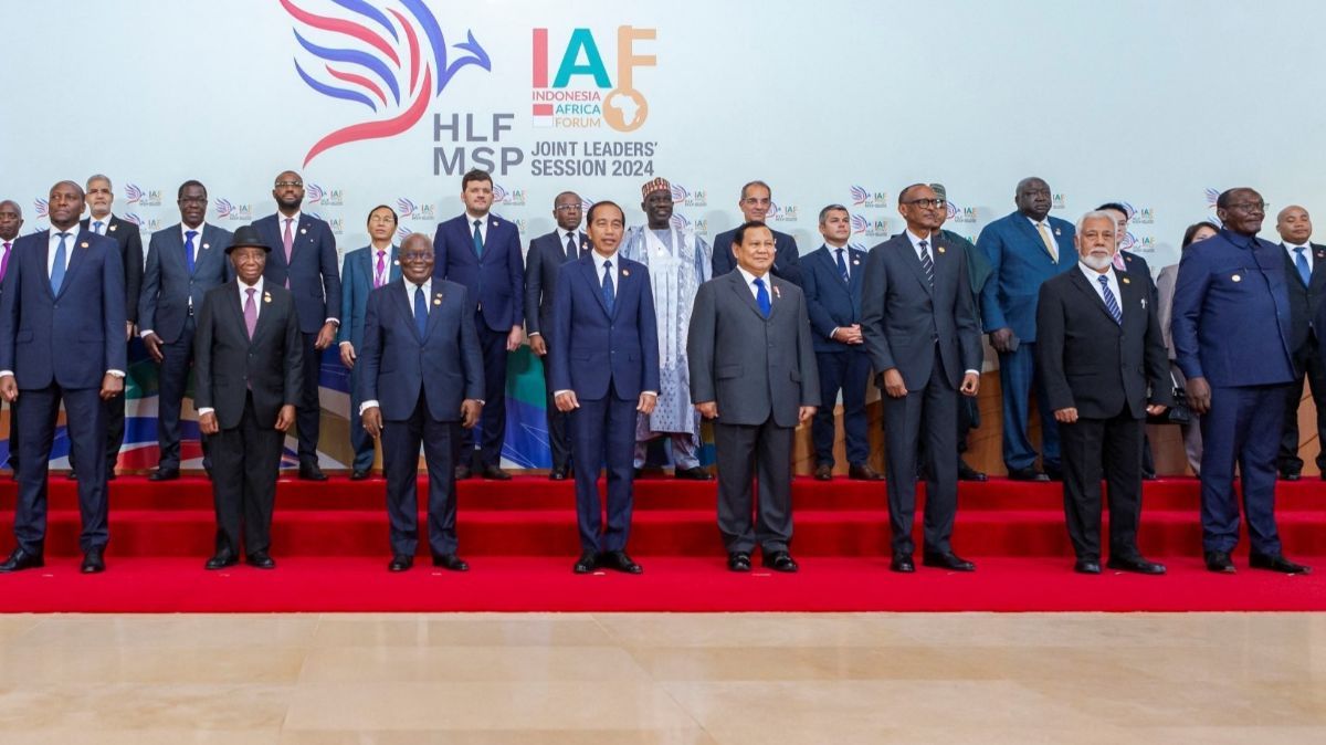 FOTO: Presiden Jokowi Pimpin HLF MSP & IAF ke-2 Joint Leaders Session 2024 di Bali, Prabowo Hadir Ikut Foto Bareng dengan Pemimpin Delegasi