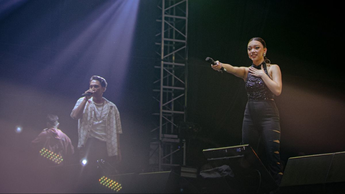 FOTO: Momen Duet Ada Band dan Naura Ayu Bikin Suasana Pestapora Mengharu Biru