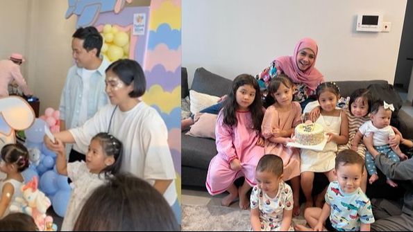 Potret Meriah Ulang Tahun Ansara, Keponakan Nagita Slavina, Baby Lily Curi Perhatian!