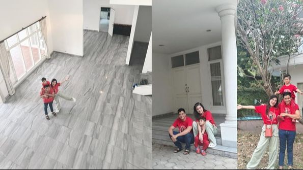 Rumah Baru Angbeen Rishi dan Adly Fairuz, Intip 8 Potret Megah Lengkap dengan Kolam Renang