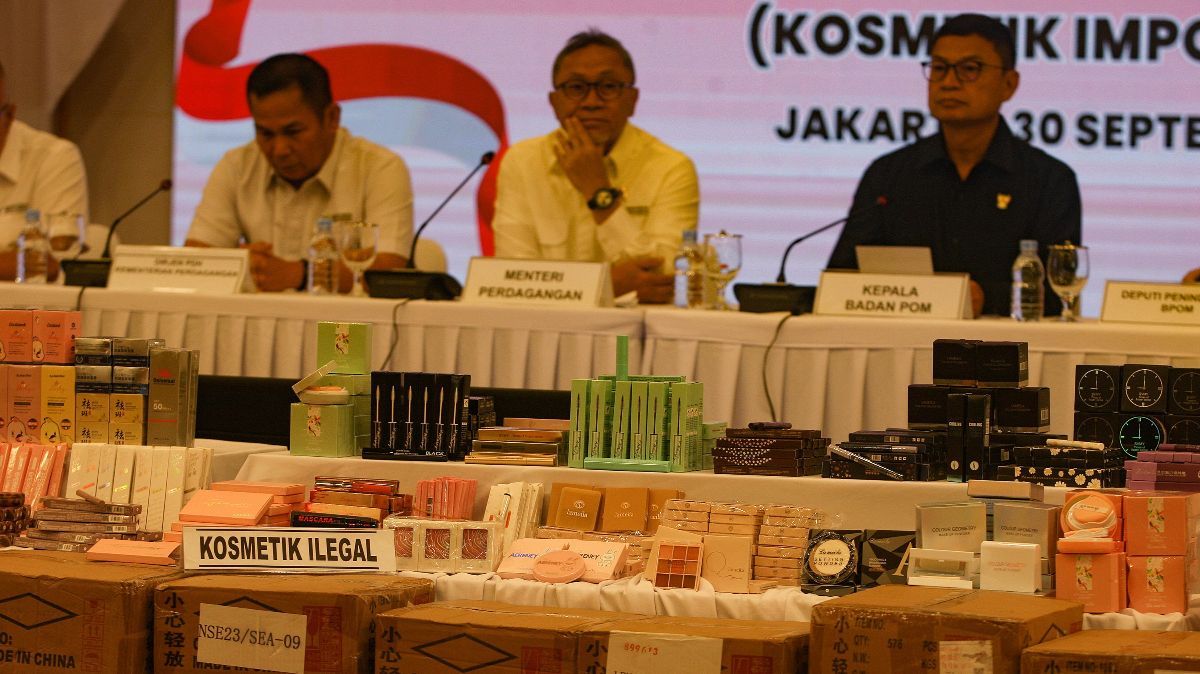 FOTO: BPOM Sita Kosmetik Impor Ilegal Senilai Rp11,4 Miliar, Ini Daftar Produknya