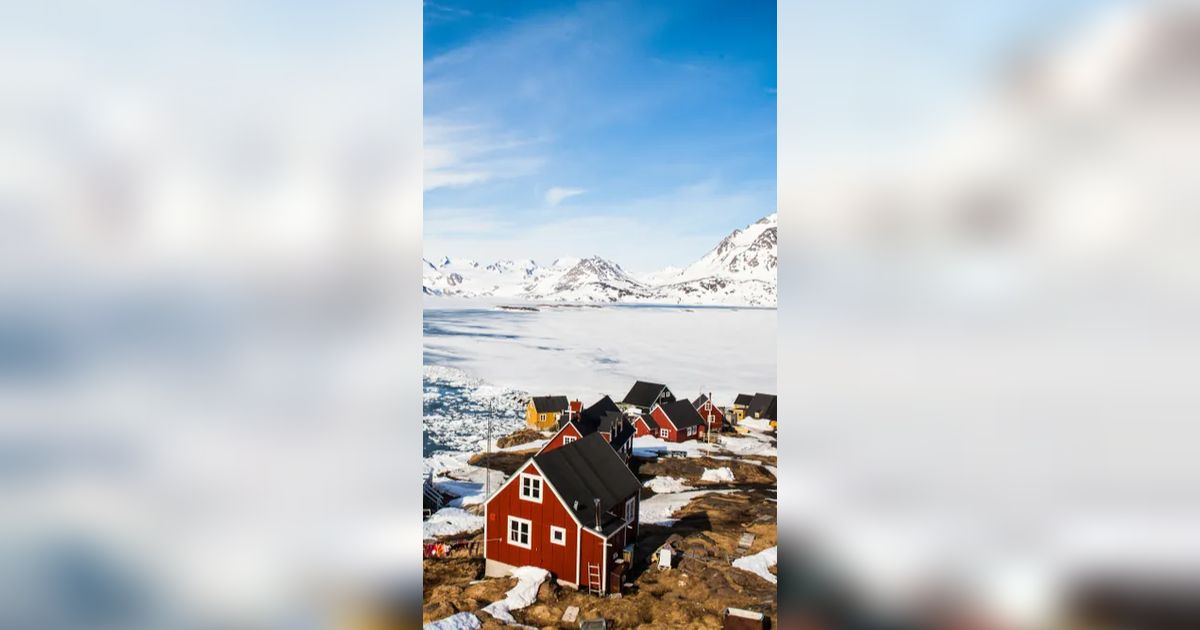 5 Fakta Unik Greenland, Pulau Terbesar di Permukaan Bumi yang Ditutupi oleh Salju