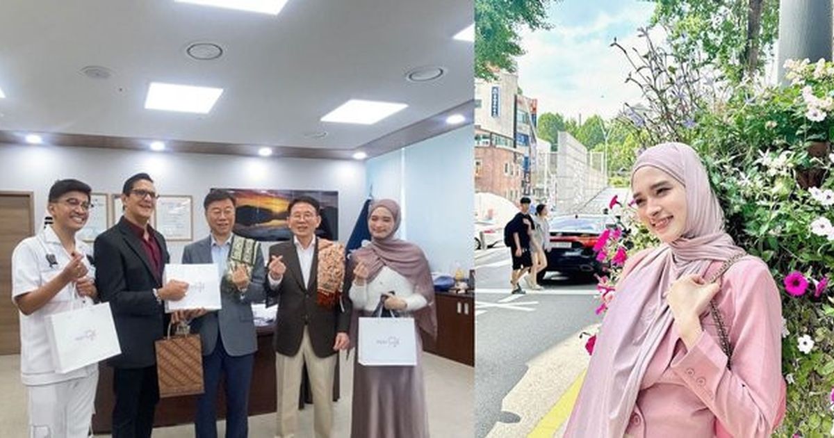 Potret Inara Rusli di Korea, Terima Sertifikat dari Wali Kota Seongnam Berkat Kontribusinya Kampanye Kebaikan