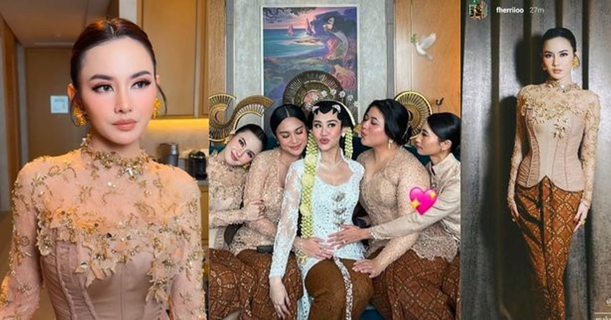 Makin Anggun dan Menawan, Ini Potret Mahalini Saat Jadi Bridesmaid si Pernikahan Aaliyah Massaid dan Thariq Halilintar