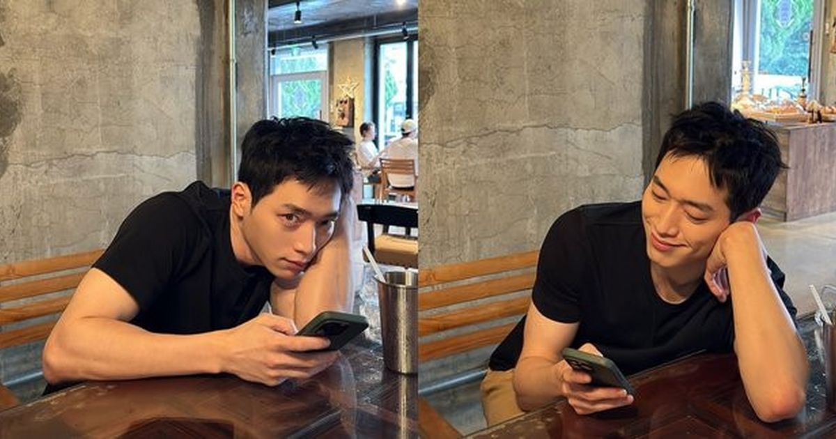 Potret Terbaru Seo Kang Joon, Ganteng dan Manis dalam Balutan Kaos Hitam