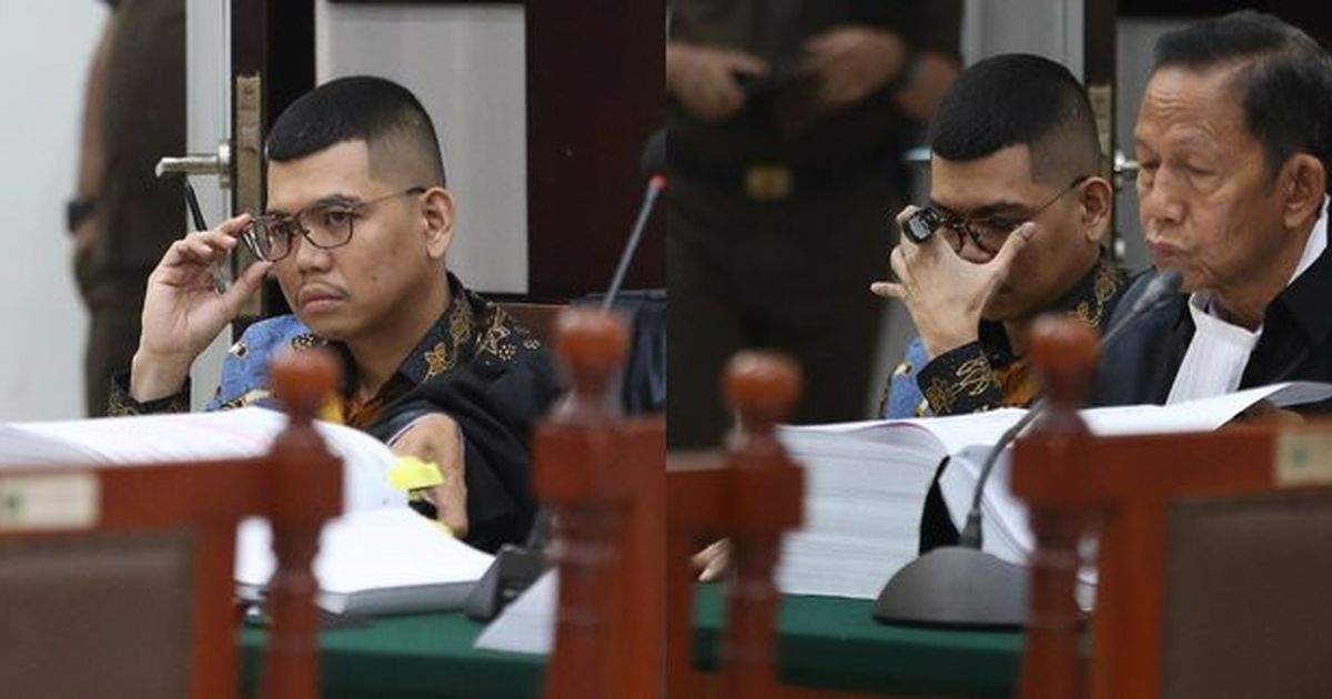 Potret Yudha Arfandi di Sidang Kasus Kematian Dante, Kuasa Hukum Ditegur Tamara Tyasmara 'Jangan Senyum Pak, Anak Saya Meninggal'