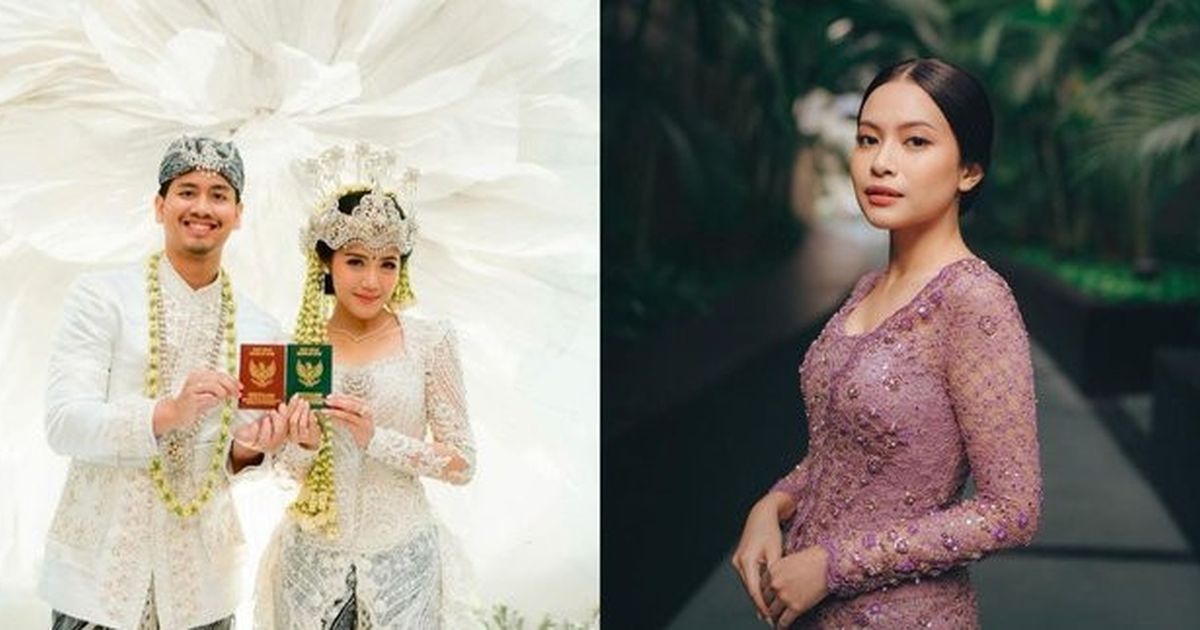 8 Potret Hanggini Memukau sebagai Bridesmaid, Kenakan Kebaya Simple Namun Elegan