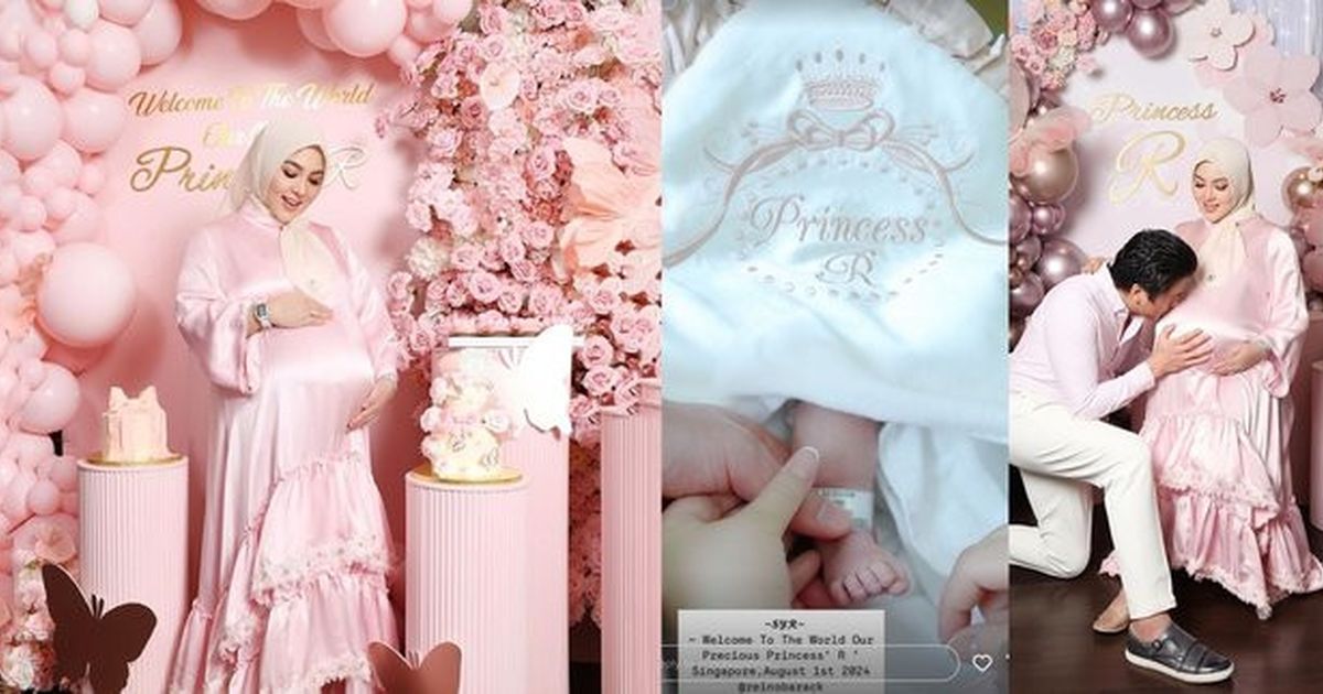 Baby Princess R yang Baru Lahir ke Dunia, Potret Anak Pertama Syahrini Akhirnya Ditunjukkan ke Publik