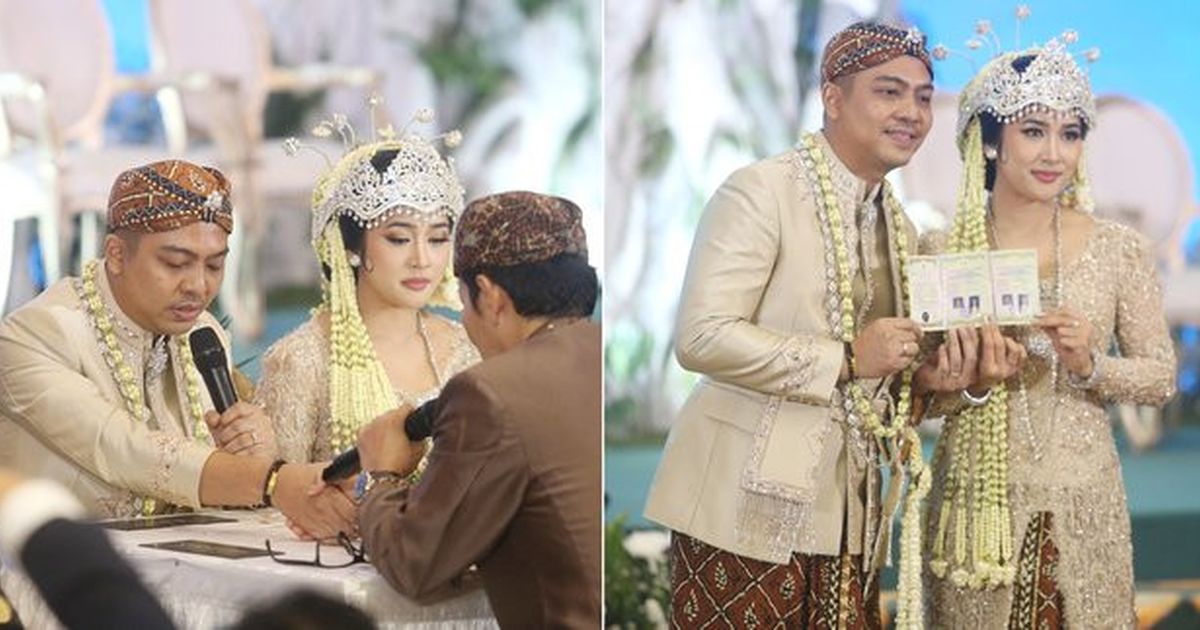 Mas Kawin Sesuaikan Tanggal Pernikahan, Ini Potret Detik-Detik Akad Nikah Ade Govinda dan Indi Arisa