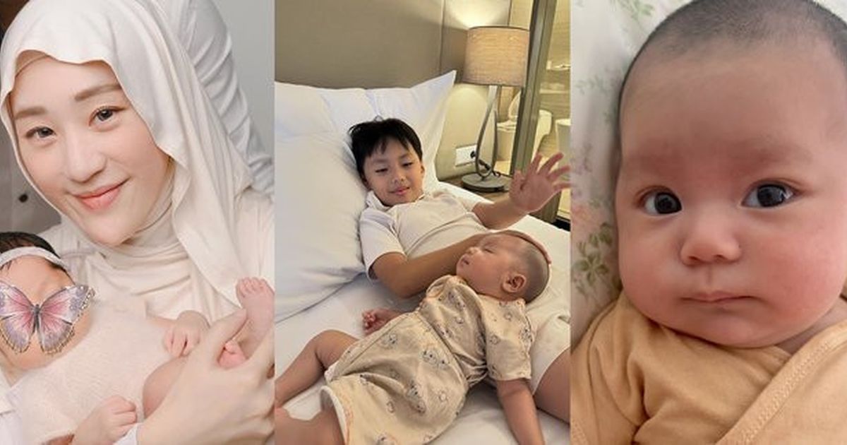 Senyum Cantik Baby Alesha Anak Larissa Chou Sempat Disembunyikan di Potretnya