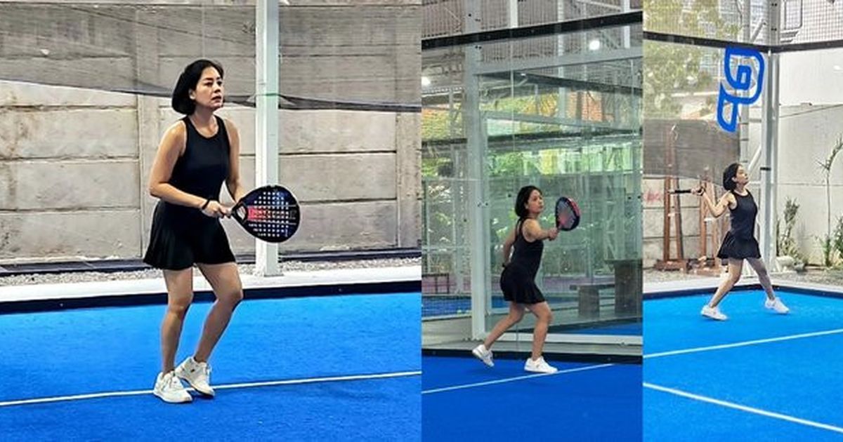 Hobi Bermain Padel, Ini Potret Lulu Tobing yang Makin Menawan dan Cantik saat Berolahraga