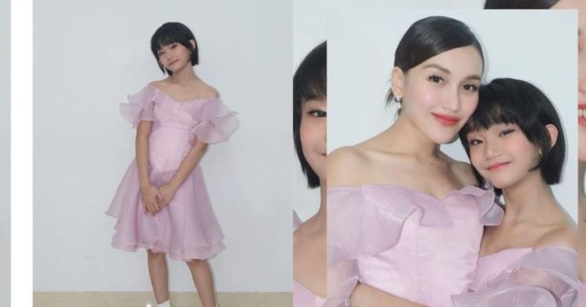 Potret Bilqis, Putri Ayu Ting Ting Tampil dengan Rambut Bondol, Disebut-sebut Mirip Idol K-Pop