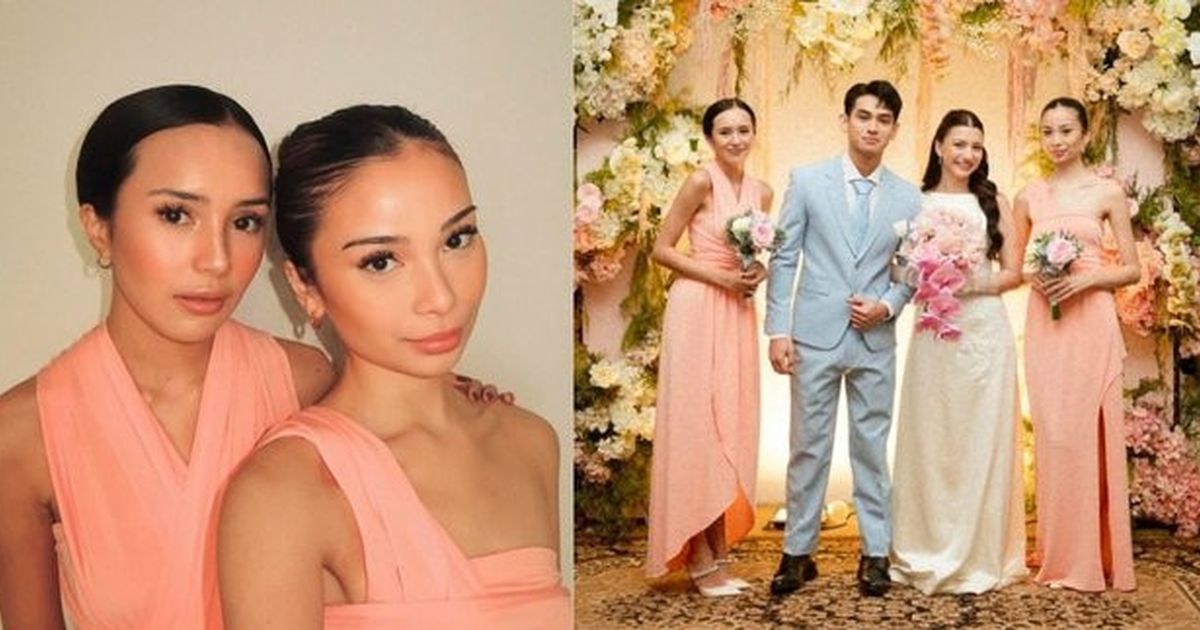 Jadi Bridesmaid di Pernikahan Cassandra Lee - Ryuken, Beby Tsabina dan Sephora Tampil Memukau