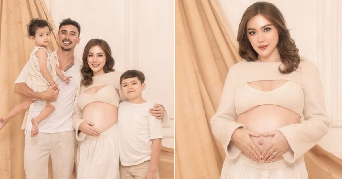 Maternity Shoot Jessica Iskandar di Kehamilan Ketiga, Cantik dan Anggun pamerkan Baby Bump