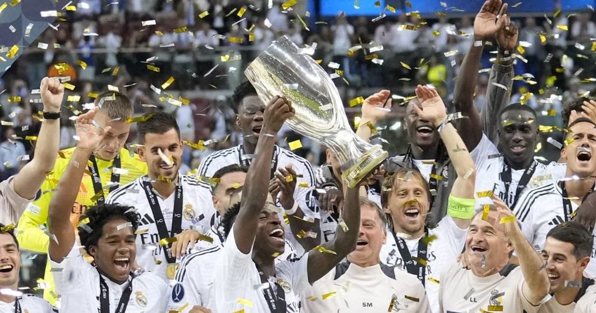 Selamat! Real Madrid Raih Gelar Piala Super Eropa 2024