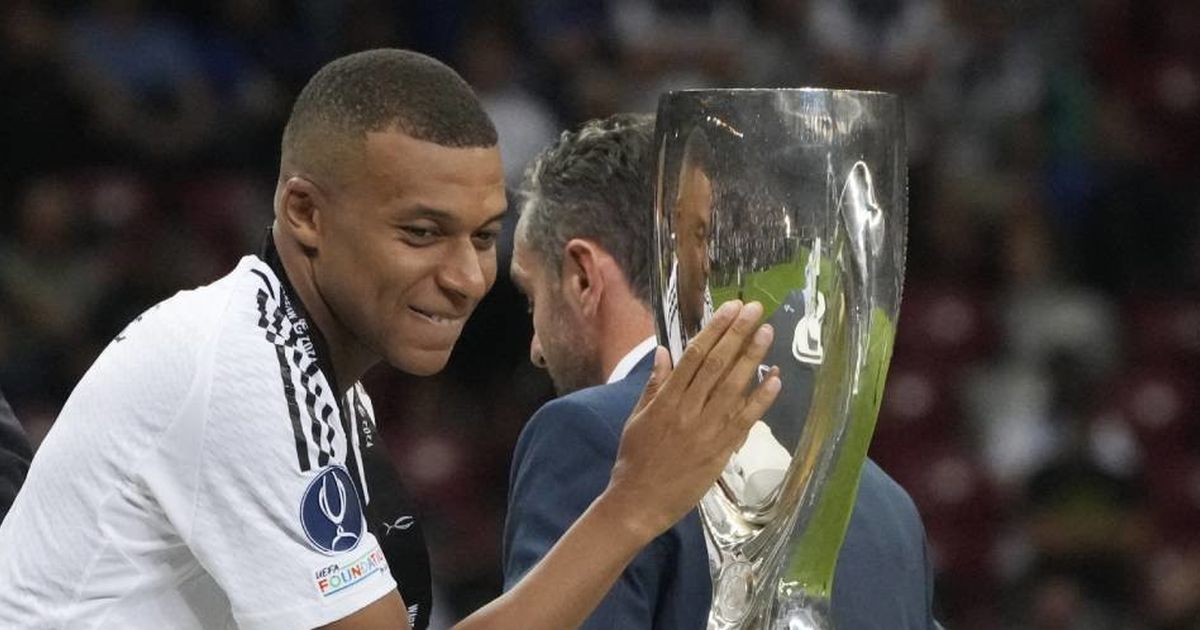 Kylian Mbappe di Piala Super Eropa 2024: Debut Pertama, Gol Pertama, dan Gelar Pertama