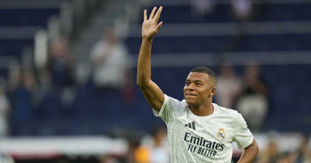 Kylian Mbappe tidak berhasil mencetak gol dalam penampilannya yang pertama di Santiago Bernabeu.