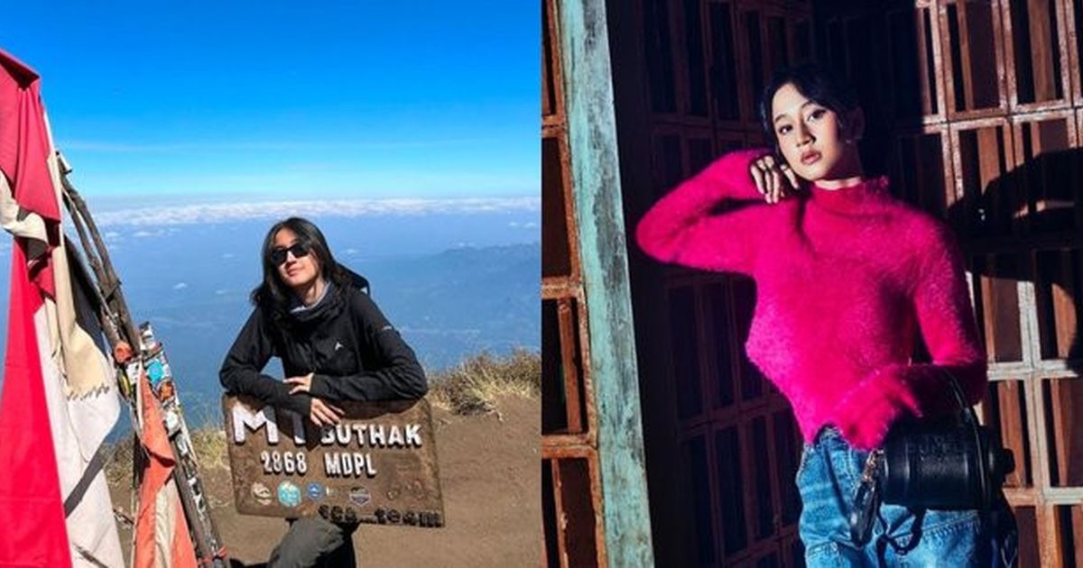 8 Potret Keseruan Keisya Levronka Saat Mendaki Gunung, Mengaku Berbekal Nekat