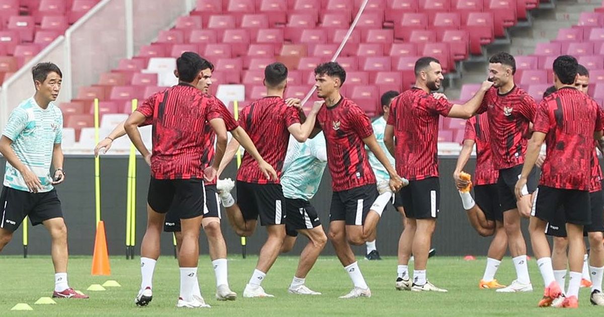 Inilah Jersey Latihan yang Baru Timnas Indonesia