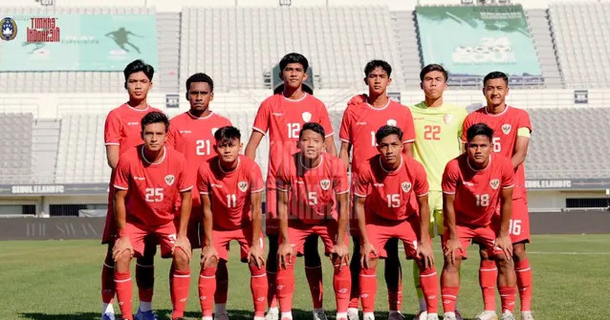 Jadwal Siaran Langsung Pertandingan Korsel vs Timnas Indonesia U-20 di Indosiar