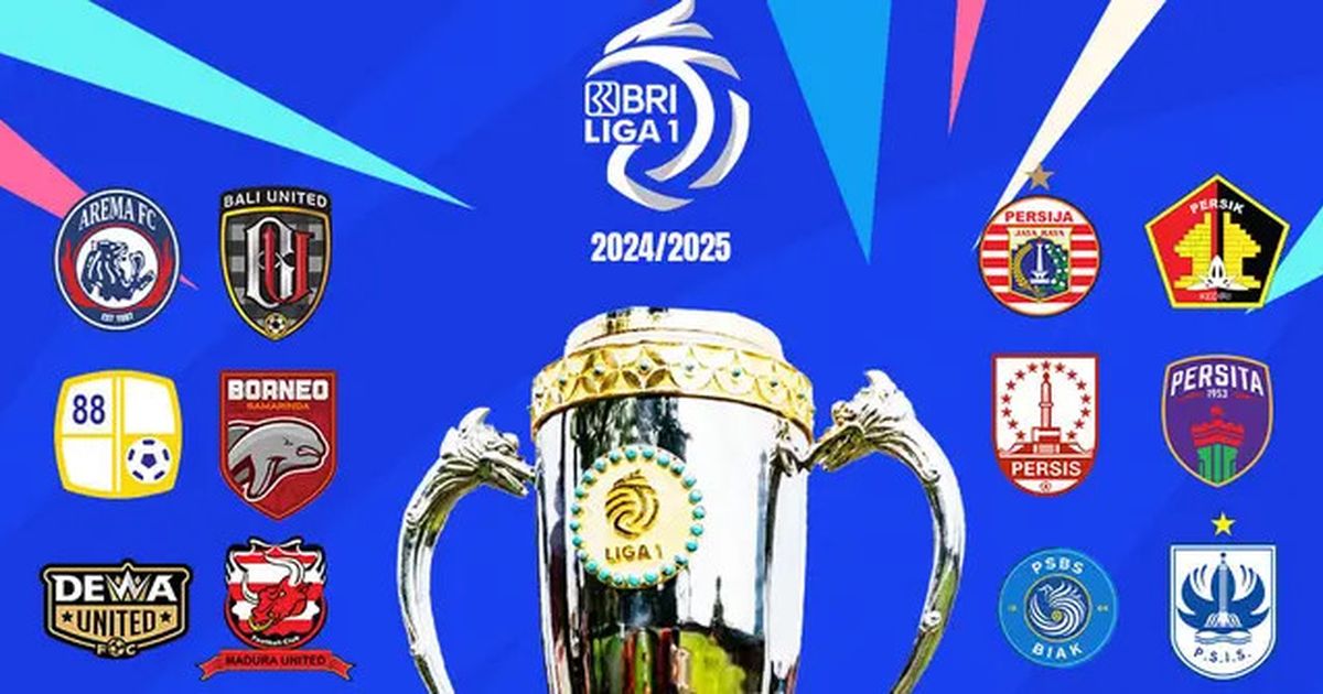 Jadwal Lengkap, Hasil Pertandingan, Klasemen, dan Top Skor BRI Liga 1 2024/2025