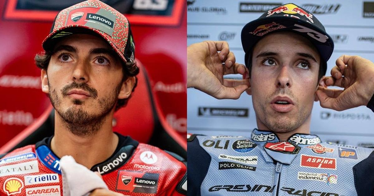 Pecco Bagnaia dan Alex Marquez berdiskusi empat mata soal insiden MotoGP Aragon tanpa kehadiran kamera dan pendamping