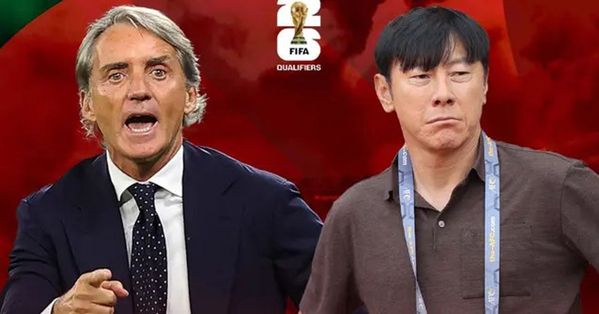 Timnas Indonesia vs Arab Saudi, Jenius Mana Roberto Mancini atau Shin Tae-yong Meracik Tim?