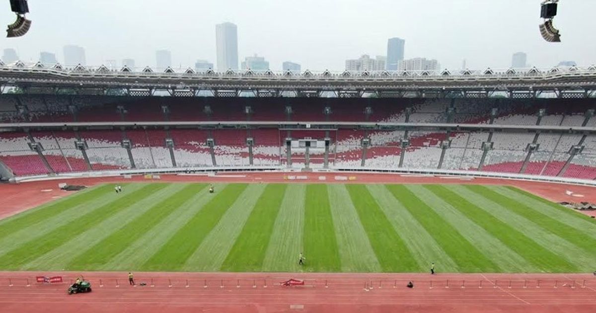 Erick Thohir akan cek kondisi rumput SUGBK 2-3 hari sebelum laga Timnas Indonesia vs Australia yang dijadwalkan pada 10 September 2024.