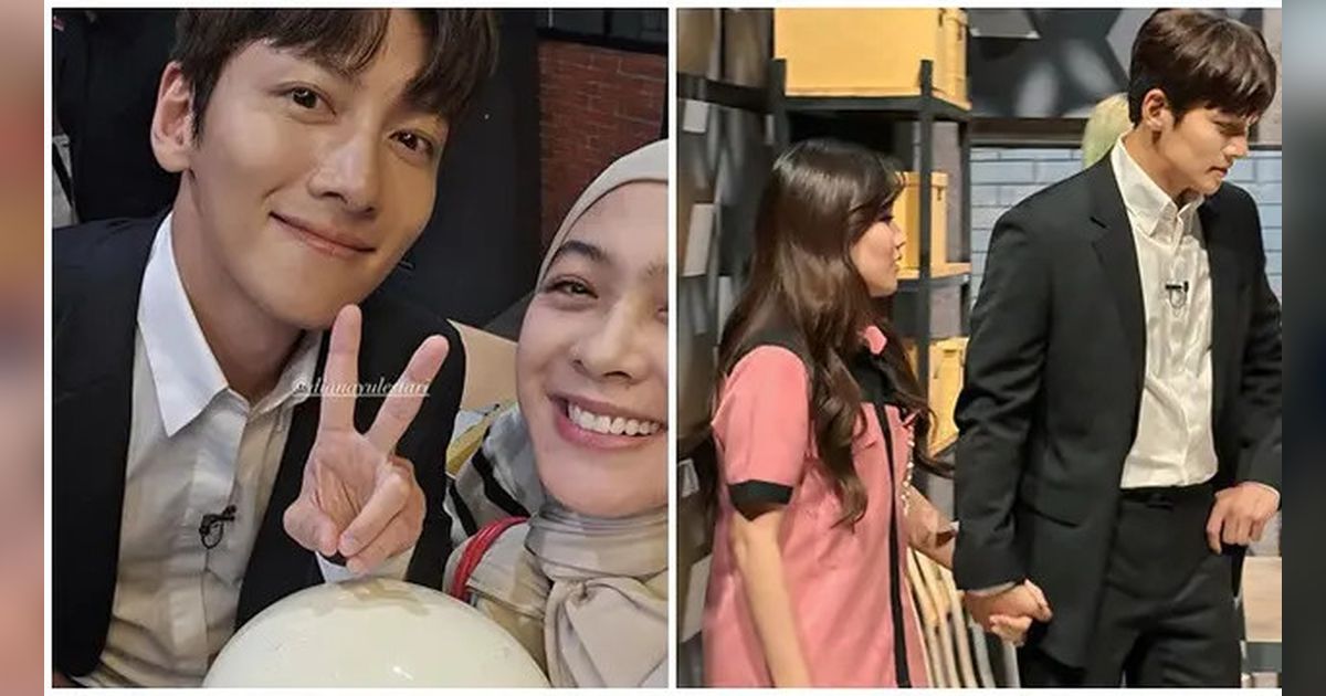 Deretan Selebriti Indonesia Sibuk berfoto dengan Ji Chang Wook, Ayu Ting Ting Terlihat Tegang saat Menghafal Naskah