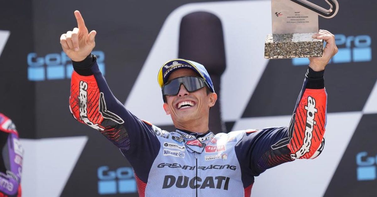 Marc Marquez mengungkapkan bahwa ia telah mengumpulkan tim Repsol Honda setelah meraih kemenangan bersama Gresini di MotoGP Aragon.