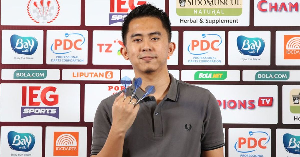 M Yandra Rizano serta Prospek Pertumbuhan Darts di Sumatera Barat.